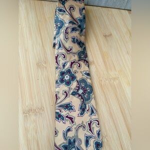 Christian Dior Monsieur Vintage Silk Paisley Tie Made in USA/Italy